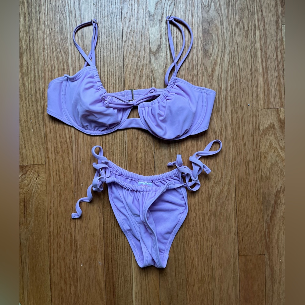 Light Purple Scoop Bikini